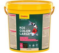 Sera koi Color Large 21 L (5,55 kg) | alimento Natural Que Potencia los Colores, para una Vida Larga y Unos Colores vistosos de los Kois a Partir de 25 cm | granulado Flotante