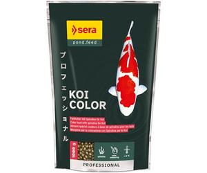 sera koi Professional Color 1 KG | alimento Funcional para Colores Crecimiento Sano | gránulos flotantes | con una proporción Adecuada de Algas espirulina ricas en pigmentos