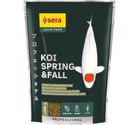 sera koi Professional Spring & Fall 2,2 KG | alimento para Kois, fácil de digerir, para temperaturas Inferiores a 17 °C | gránulos flotantes | refuerza el Sistema inmunitario