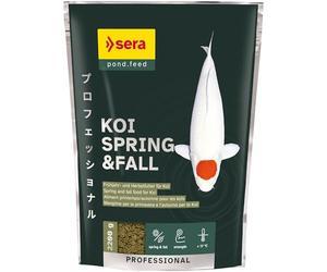 sera koi Professional Spring & Fall 2,2 KG | alimento para Kois, fácil de digerir, para temperaturas Inferiores a 17 °C | gránulos flotantes | refuerza el Sistema inmunitario