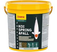 Sera koi Professional Spring & Fall 21 L (7 kg) | alimento para Kois, fácil de digerir, para temperaturas Inferiores a 17 °C | gránulos flotantes