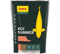sera koi Professional Summer 2,2 KG | alimento energético para Kois, para temperaturas Superiores a 17 °C | gránulos flotantes | Proporciona energía Adicional para un Crecimiento vigoroso y Sano