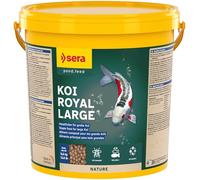 Sera Koi Royal Large 21 L | Alimento Principal para Kois Grandes a Partir de 25 cm | Granulado Flotante | Fácil de digerir | Alimentación Completa Durante Todo el año