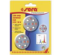 sera LED chip cardinal rojo 2 W/12 V 2 unidades