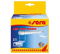sera LED Tube Holder Clear (2 unidades) - Soporte de cristal acrílico para una fijación elegante de los tubos LED X-Change sobre acuarios abiertos