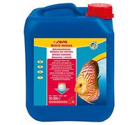 Sera Nitrit-Menos 5 litros. Purificador de Agua para Acuario, Ayuda inmediata contra nitrito, Elimina hasta 1,5 MG/l de nitrito por dosificación, previene el Pico de nitrito