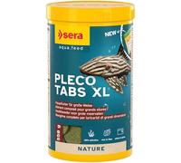Sera pleco tabs XL 1 L | alimento Principal para siluriformes Grandes | Pastillas Que Mantienen su Forma, de Unos 3 cm de tamaño, con un Alto Contenido de espirulina (20%)