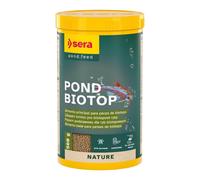 Sera Pond Biotop - Alimento de Biotopo con Harina de Insectos Sostenible - 1000 ml