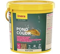 sera Pond Color Sticks es el alimento colorante Que se compone de granulado cuidadosamente elaborado, para Peces de Estanque