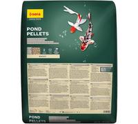 sera Pond pellets 40 L 5 KG | alimento de Verano para Todos los Peces de Estanque | para el Uso a temperaturas del Agua Superiores a 17 °C