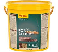 Sera Pond Sticks 10L (1,8kg) | Alimento Principal para Peces Grandes de Estanque | Comida para Koi y Peces Dorados Grandes | Sticks flotantes | fácil de digerir | alimentación Durante Todo el año