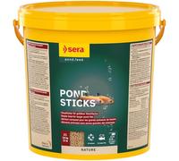 sera Pond Sticks 21 L 3,5 KG | Alimento Principal para Peces Grandes de Estanque | Sticks flotantes | para Kois y Carpas Doradas Grandes | con vitaminas y minerales | Fácil de digerir | Todo el año