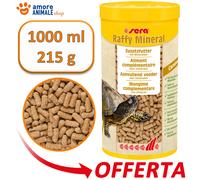 Sera Raffy Mineral 1000 Ml (215 G) - Alimento Completo En Gránulos Para Tortugas