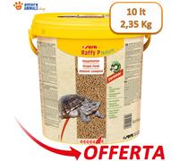 Sera Raffy P 10 Lt (2,35 Kg) - Alimento Completo En Gránulos Para Tortugas