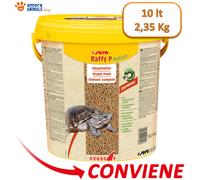 10 L Sera Raffy P Comida para tortugas acuáticas