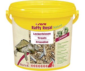 Sera Raffy Royal Nature Golosinas para Tortugas, Reptiles Carnívorosn y Peces Grandes, 750 g