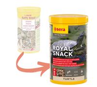 Sera Raffy Royal Nature - Petisco Natural para Tartarugas - 1000 ml