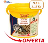 Sera Reptil Carnivor Nature 3,8L (1,12 KG) - de la Alimentación para