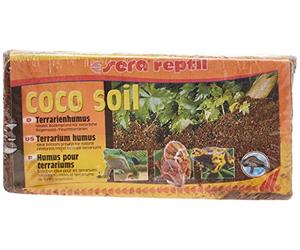 Sera Reptil Coco Soil - Humus de terrario de Fibra de Coco para terrarios húmedos, 650 g (1 Unidad)