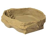 sera Reptil Food/Water Dish L - Cuenco para Reptiles y Anfibios, Color Beige