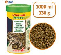 Sera Reptil Herbívoro Nature 1000 Ml (330 G) - Alimento Para Reptiles Herbívoros