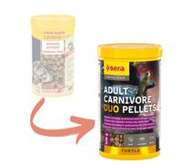 Sera carnivor nature alimento reptiles carnívoros 250 ml (72 gr)