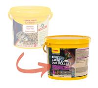 Sera Adult Carnivore Duo Pellets para Tortugas Marinas 100/250 ml 1/3,8/10 Lt