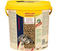 Sera Reptil Professional carnivor Nature 10 L (3,3 kg) | alimento para Tortugas acuáticas | sin colorantes ni conservantes | Rico en proteínas | vitaminas Importantes