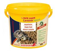 sera Turtle Adult Carnivore Duo Pellets 3,8L (1,15kg) | Comida para Tortugas de Agua Adultas carnívoras | Alimento Premium para Tortugas | Alto Contenido de Pescado | Comida Tortuga