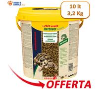 Sera Reptil Suero Nature 10L (3,2 KG) - de la Alimentación para Herbívoros