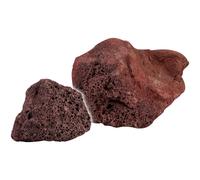 Sera Rock Red Lava - Roca Lava Roja Natural para Acuarios - S/M - 8-15 cm