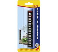 sera Termómetro digital: termómetro digital adhesivo especialmente atractivo para acuarios, terrarios y otros usos.