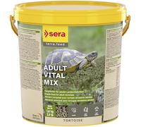 sera Tortoise Adult Vital Mix 10L (1,8kg) | Comida Tortuga para Animales terrestre | A Tortugas de Tierra de Reptiles herbívoros | Comida Tortugas Vegetal | Alimento para Tortuga