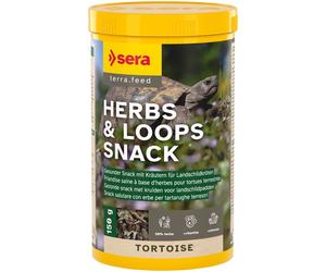 sera Tortue Herbs & Loops Snack 1000ml/225g Comida Para Tortugas