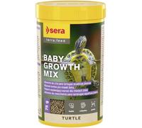 sera Turtle Baby Growth Mix 250ml (75g) | Comida Tortuga para Tortuga Acuática | Comida Tortugas de Tierra y Acuáticas | Rico en Proteínas y Vitaminas | Favorece el Crecimiento