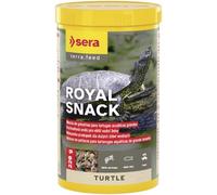 sera Turtle Royal Snack 1.000 ml (220 g) | Comida Tortuga para Tortugas Acuáticas Grandes | Comida para Tortugas de Agua con Gambas y Pescado | Snack Rico en Proteínas | Alta Aceptación