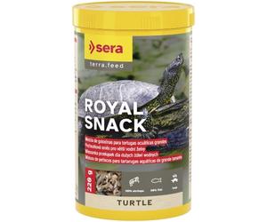 sera Turtle Royal Snack 1.000 ml (220 g) | Comida Tortuga para Tortugas Acuáticas Grandes | Comida para Tortugas de Agua con Gambas y Pescado | Snack Rico en Proteínas | Alta Aceptación