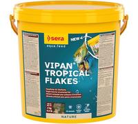 sera vipan Flakes 10 L 2.000 g | alimento Principal para Peces Ornamentales Que se alimentan en la Superficie | Escamas Que Mantienen su Forma | favorece un Crecimiento Sano y el Desarrollo