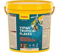 sera vipan Flakes 21 L 4 KG | alimento Principal para Peces Ornamentales Que se alimentan en la Superficie | Escamas Que Mantienen su Forma | favorece un Crecimiento Sano y el Desarrollo