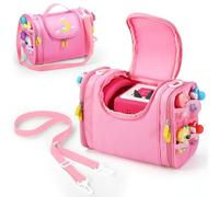 Seracle Funda para toniebox Tonie y Tonies figura, auriculares, estación de carga y otros accesorios, rosa, Carrying Case