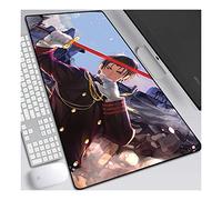 Serafín del Fin Alfombrilla Raton Anime Gaming Mouse Pad XXL 900x400x3 mm,Impermeable con 3mm Base de Goma Antideslizante,Special-Textured Superficie para Ordenador, PC y Laptop, F