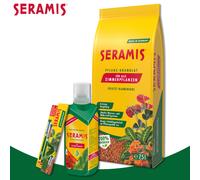 Seramis 3er-Set: Pflanz-Substrat + Alimentos Vitalidad + Indicador Del