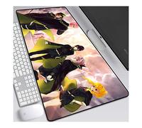 Seraph of the End Anime Alfombrillas de Ratón - Gaming Mousepad 700x300mm, 3mm Base de Goma Antideslizante, Superfície con Textura Especial, Compatible con ratón láser y óptico, para PC y Laptop,C