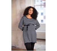 Seraphine Plus Size Nursing Tunic Navy Talla: 22 | Blusas Outlet | Mujer | Azul