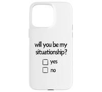 ¿Serás mi situación? | Sí | No Carcasa para iPhone 15 Pro MAX