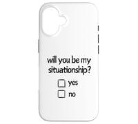 ¿Serás mi situación? | Sí | No Carcasa para iPhone 16
