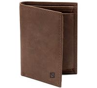 SERASAR | Cartera de Cuero para Hombre [Vintage] | Protegido RFID | Cuero Genuino | 12 Ranuras para Tarjetas | Caja de Regalo Incluida | Gran Idea Regalo