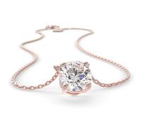 SERASAR Collar de Oro Rosa Señoras Joyas Acero Inoxidable 18 Quilates Real las Mujeres Gargantilla Día San Valentín Regalos Cumpleaños para