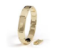 SERASAR Pulsera Hombres Oro Acero Inoxidable Joyería Regalo