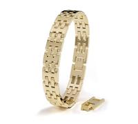 SERASAR Pulsera Hombres Oro Acero Inoxidable Joyería Regalo